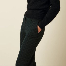 Pantalon à carreaux FEDERICA