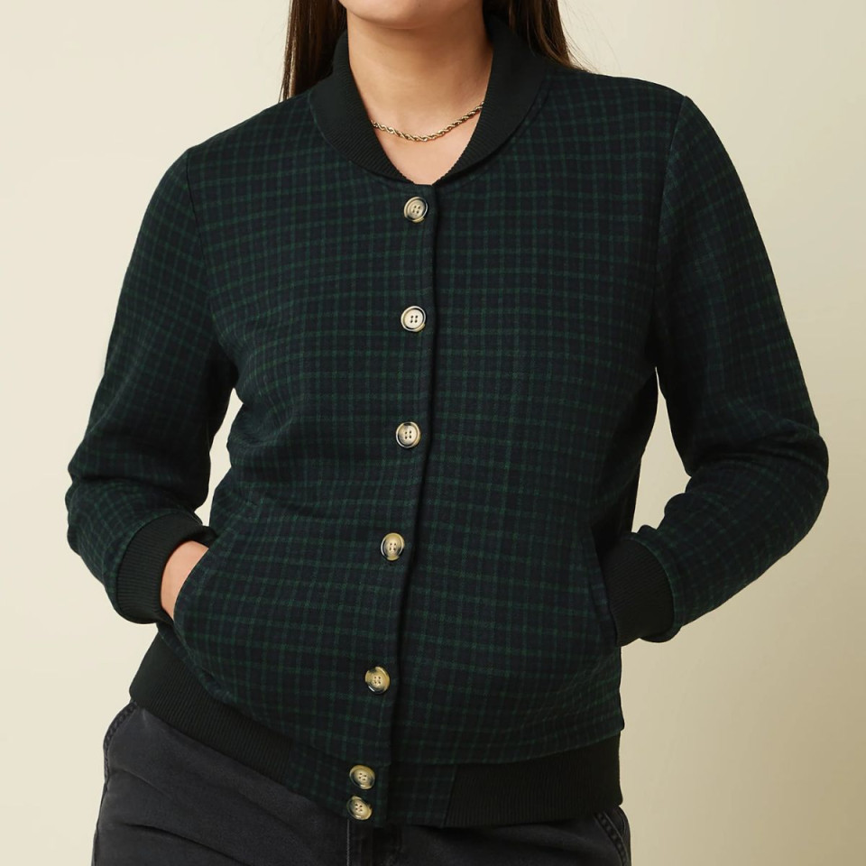 Veste à carreaux CLEO