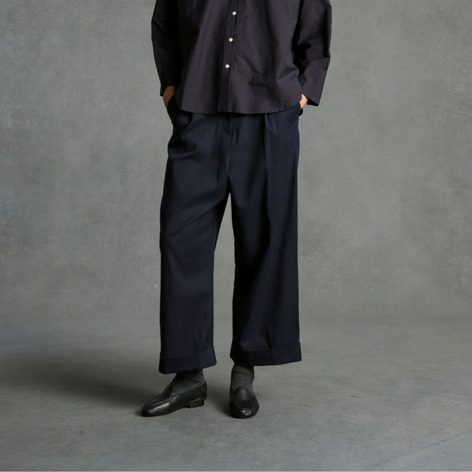 Pantalon large à pinces Mariano HOD
