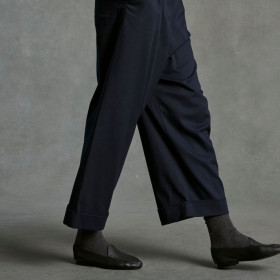 Pantalon large à pinces MARIANO