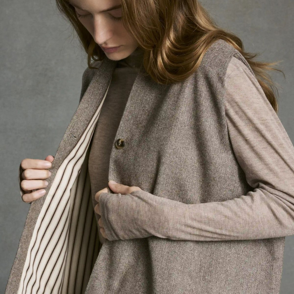 Gilet sans manches ALIENOR