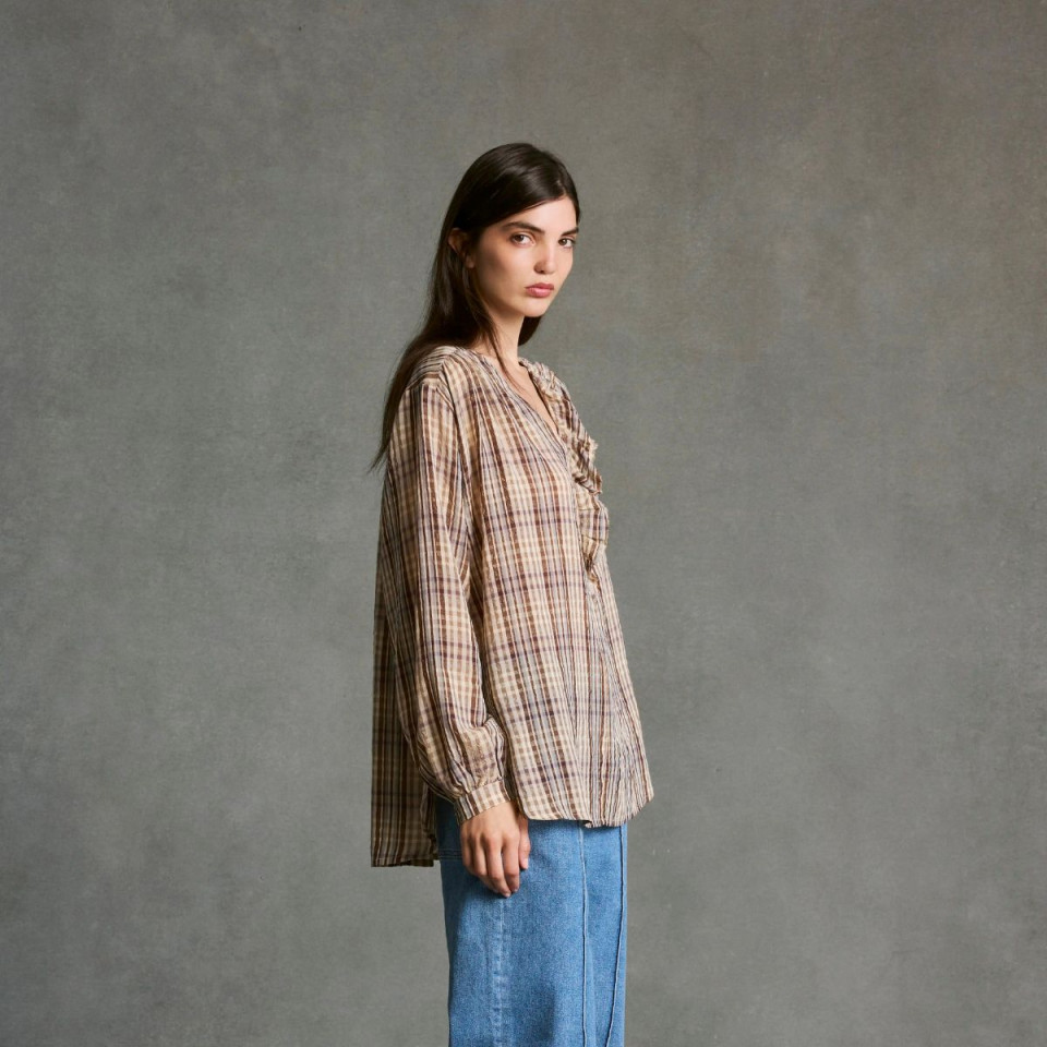 Blouse à volants SELMA