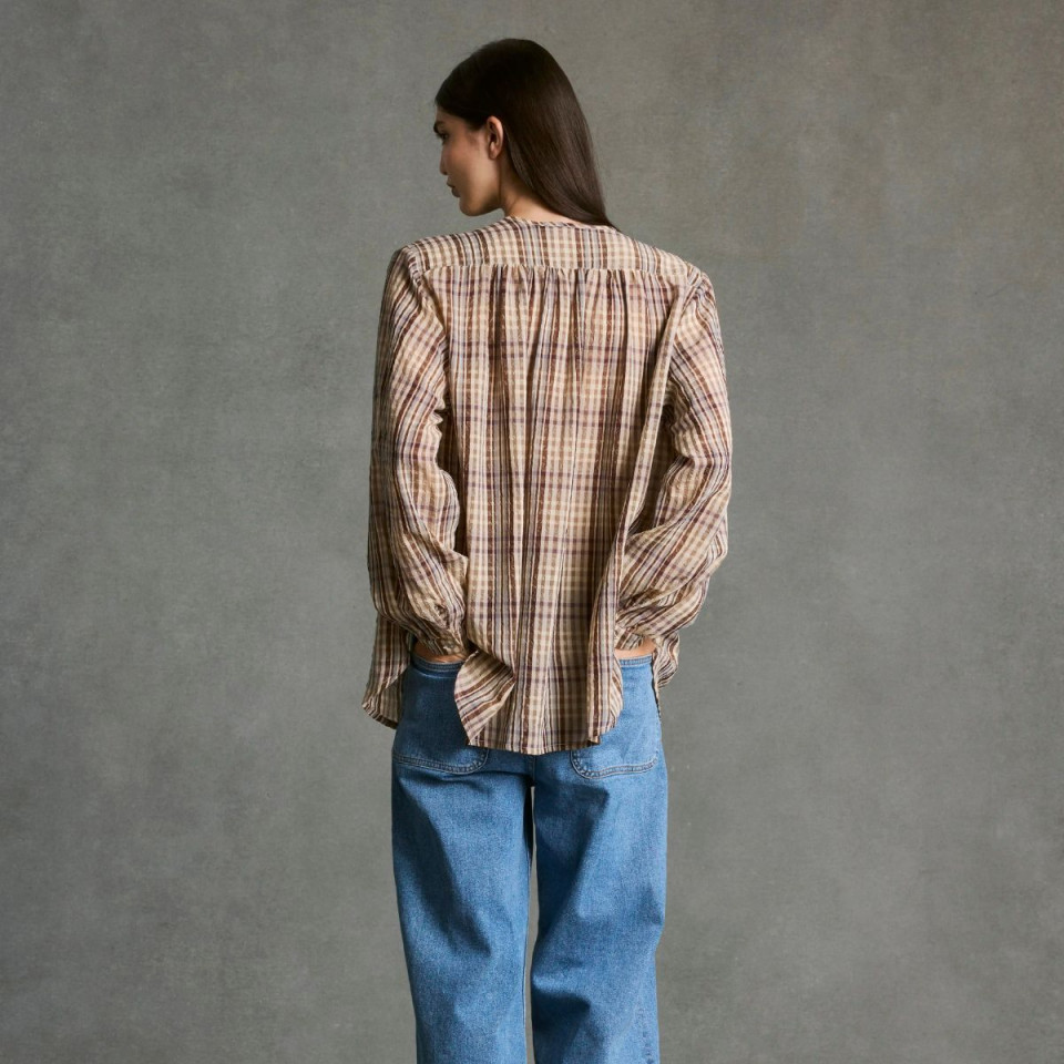 Blouse à volants SELMA