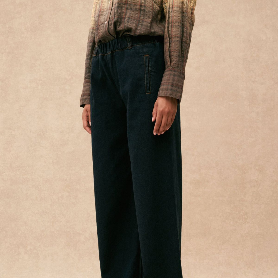 Jean large taille élastiquée JIM JEANS