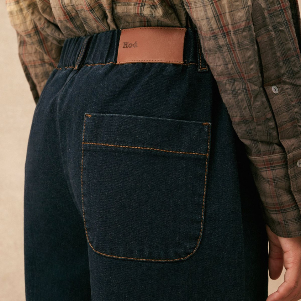 Jean large taille élastiquée JIM JEANS
