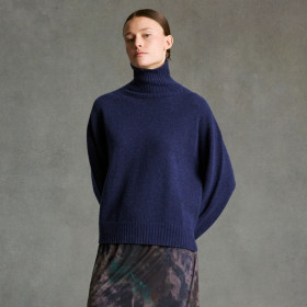 Pull col roulé en pure laine Sela HOD