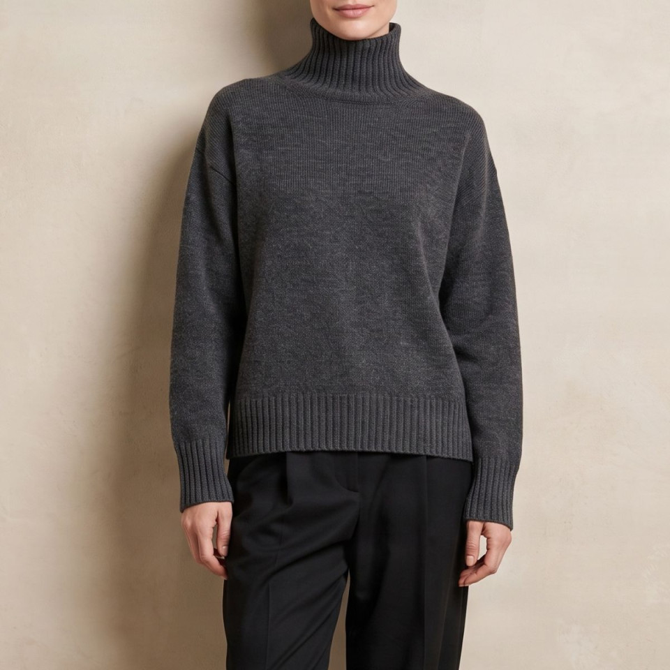 Pull col roulé SELA