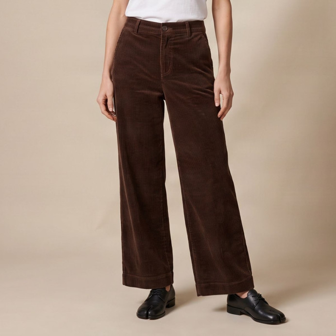 Pantalon en Coton ROSANNE - JC Sophie | Impression Lin