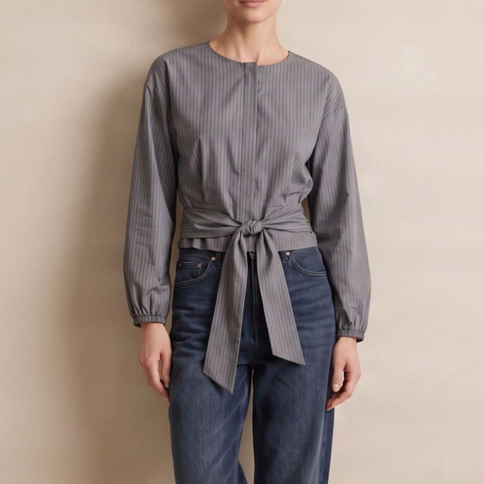 Blouse en Coton RACHEL - JC Sophie | Impression Lin