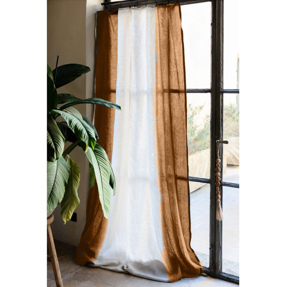 Nappe ou Rideau en Lin DEEPALI  