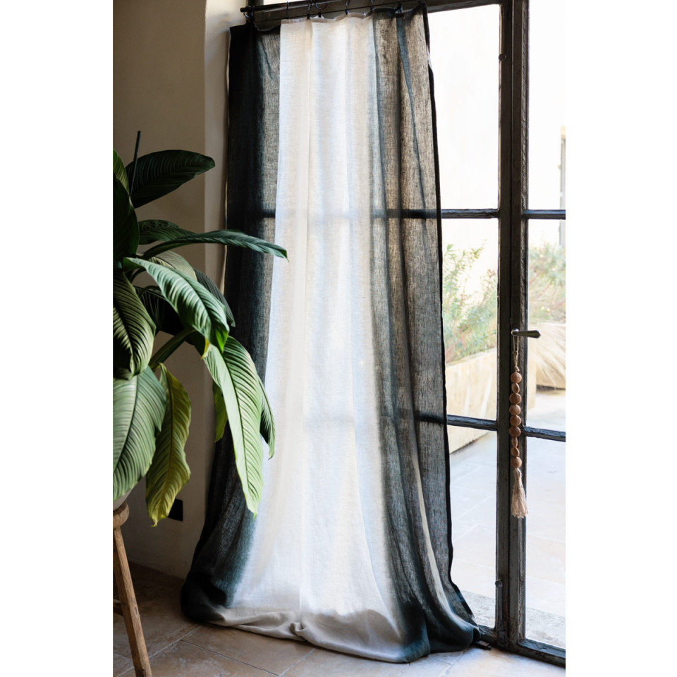 Nappe ou Rideau en Lin DEEPALI  