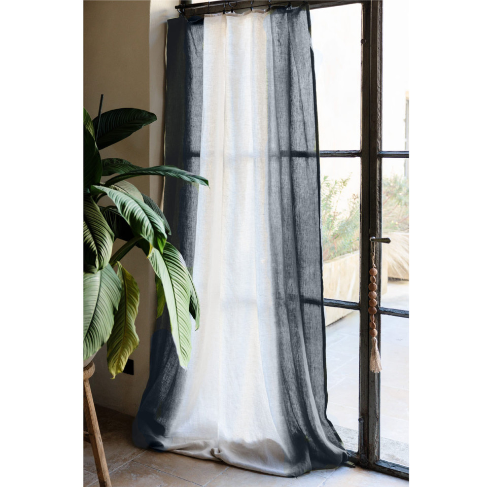 Nappe ou Rideau en Lin DEEPALI  
