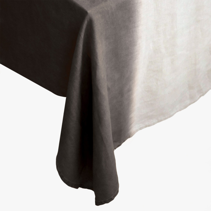 Nappe ou Rideau Lin Tie and Dye DEEPALI - Vent du Sud | Impression lin