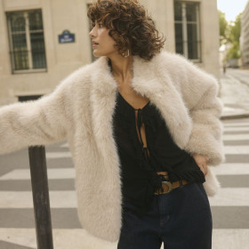 Veste en fausse fourrure FRIMIA