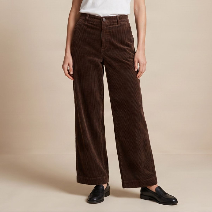 Pantalon en Coton ROSANNE - JC Sophie | Impression Lin