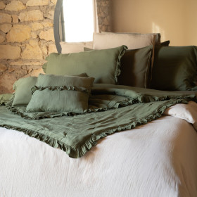 Housse de Coussin Volant Central ELSA