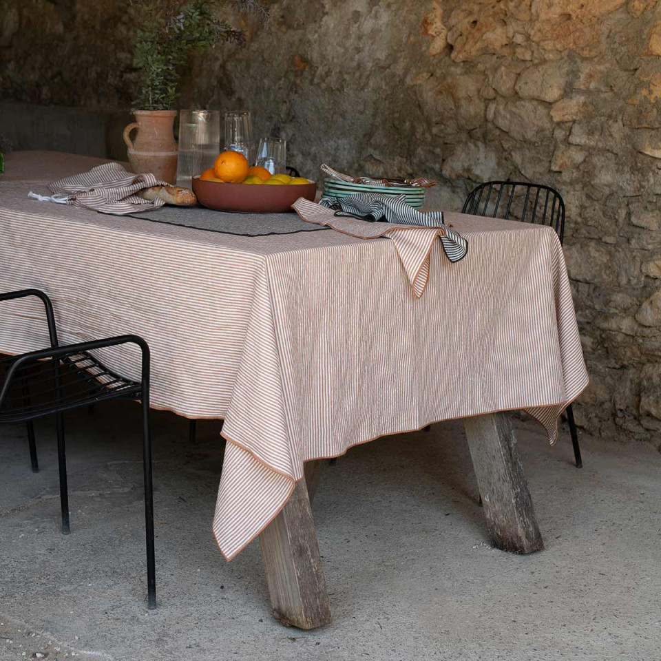 Nappe de Table Lin et Coton LOU