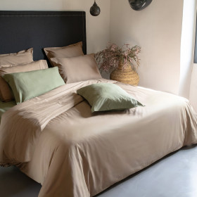 Drap Plat en Percale de Coton MANOIR