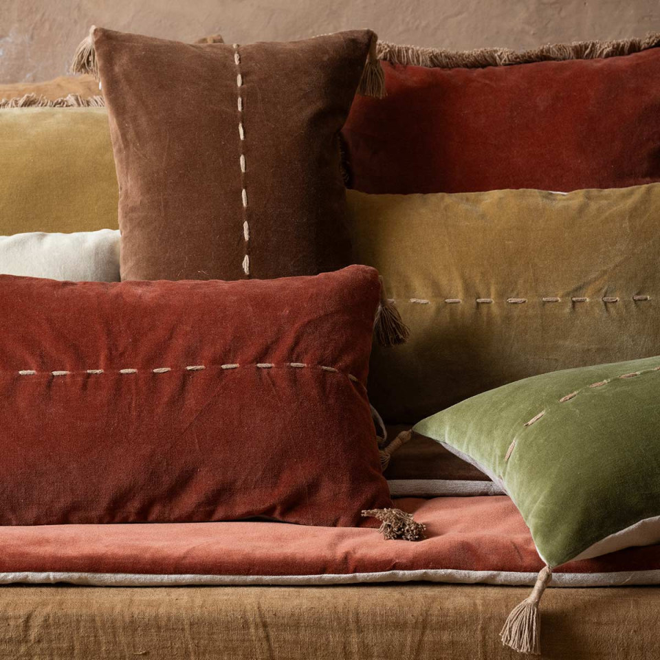 Housse de Coussin Velours PIPA