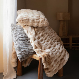 Plaid Fausse Fourrure ZIBELINE