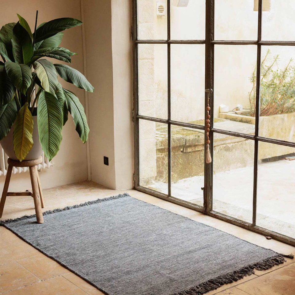 Tapis PENJAB en Laine et Viscose