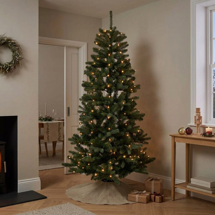 Sapin de Noël LED H.210 cm ERIC