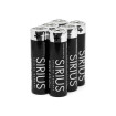 Set de 6 Piles Alcalines AA SIRIUS