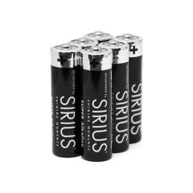 Set de 6 Piles Alcalines AA SIRIUS