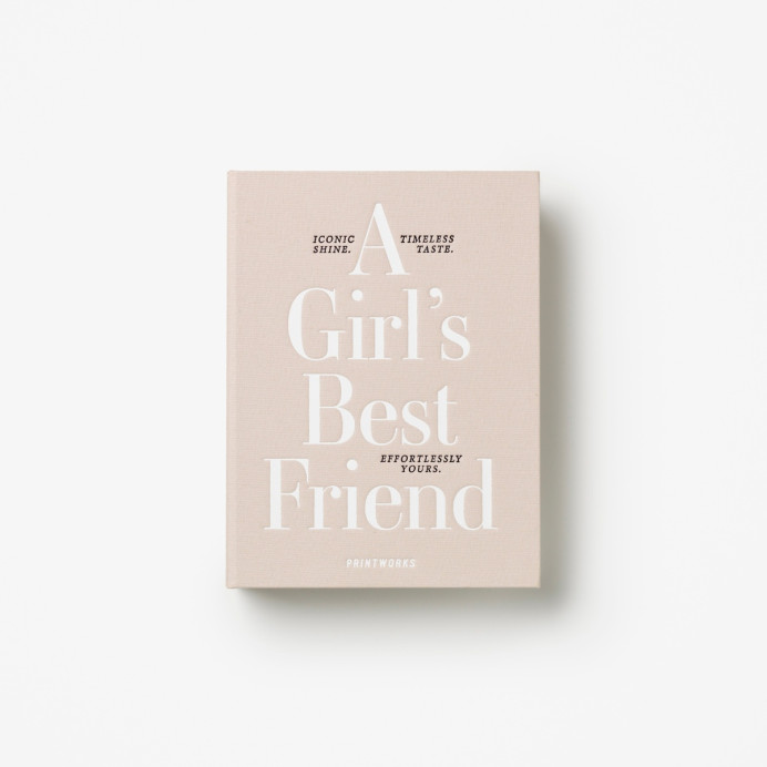 Boîte à Bijoux A GIRL'S BEST FRIEND - Prinworks | Impression lin