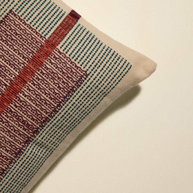 Coussin en Laine et Coton NIL  