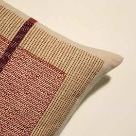 Coussin en Laine et Coton NIL  