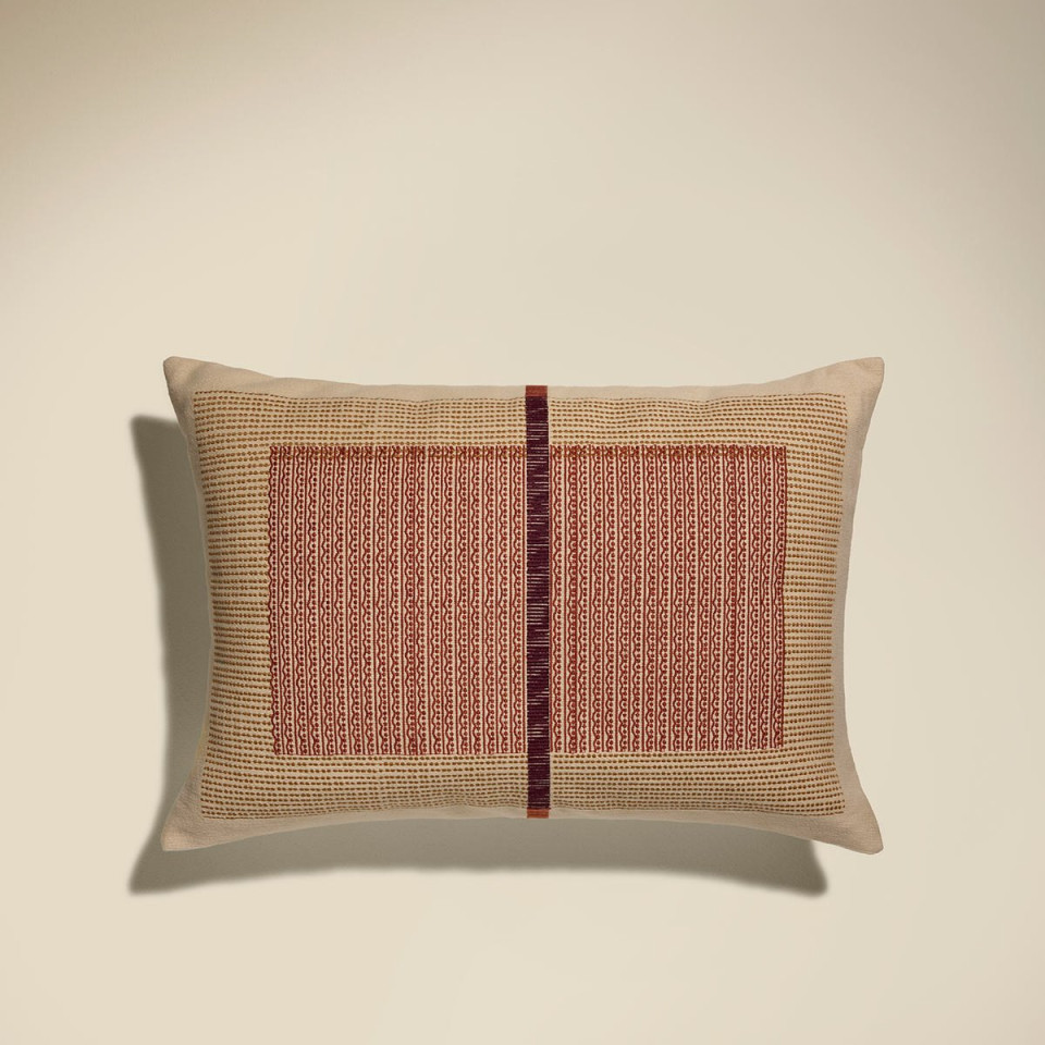 Coussin en Laine et Coton NIL  