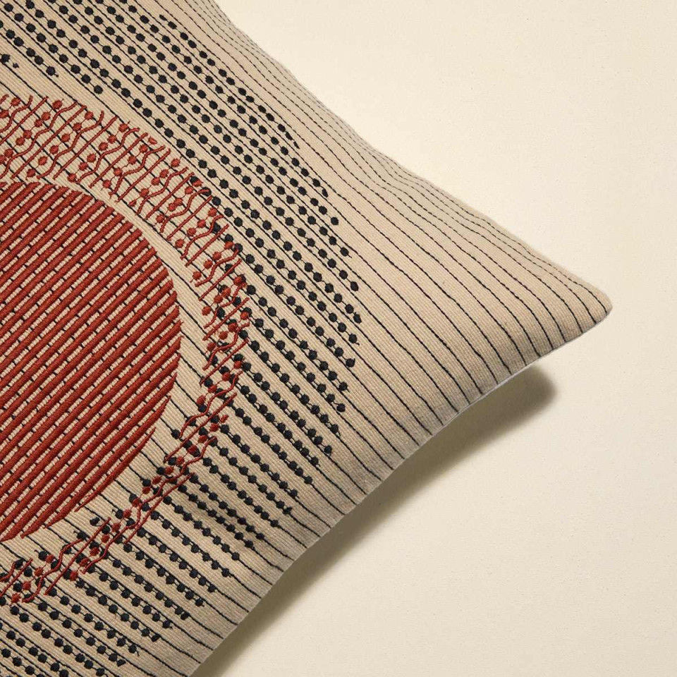 Coussin en Laine et Coton OASIS 