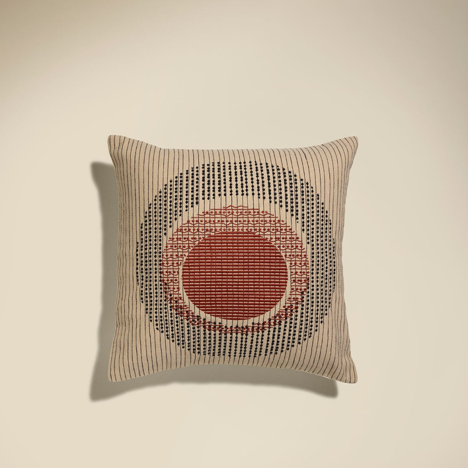 Coussin en Laine et Coton OASIS 