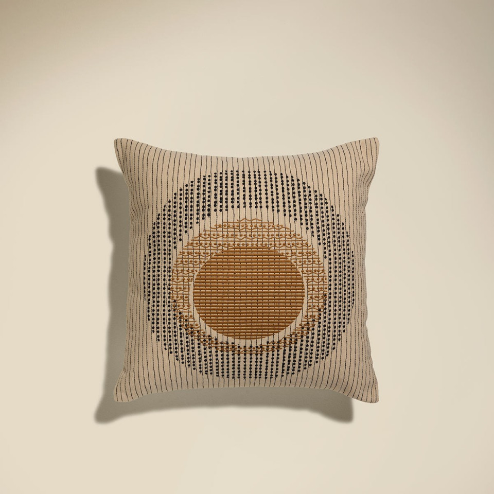 Coussin en Laine et Coton OASIS 