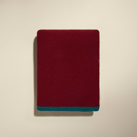 Plaid en Laine DOUBLE JEU 