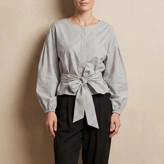 Blouse en Coton RACHEL - JC Sophie | Impression Lin