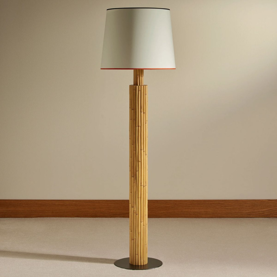 Lampadaire en Rotin RIVIERA