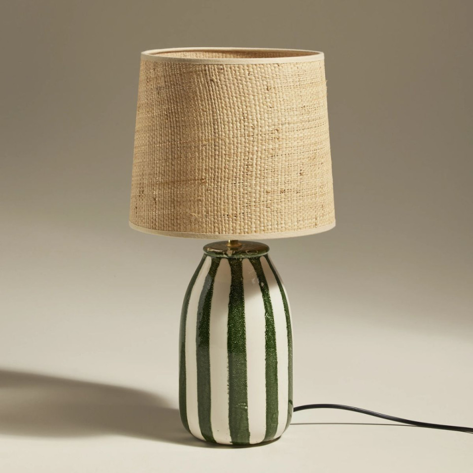 Lampe de table Rayée PALMARIA