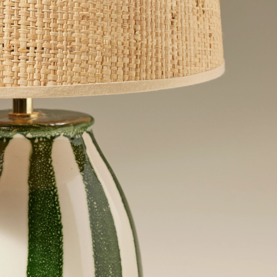 Lampe de table Rayée PALMARIA