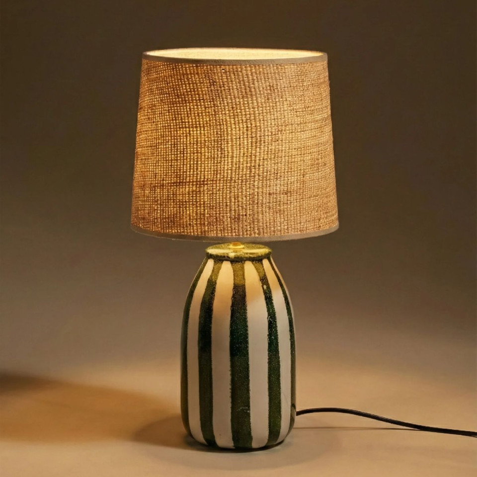 Lampe de table Rayée PALMARIA