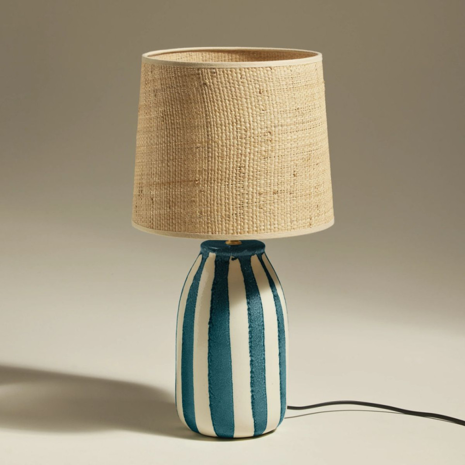 Lampe de table Rayée PALMARIA