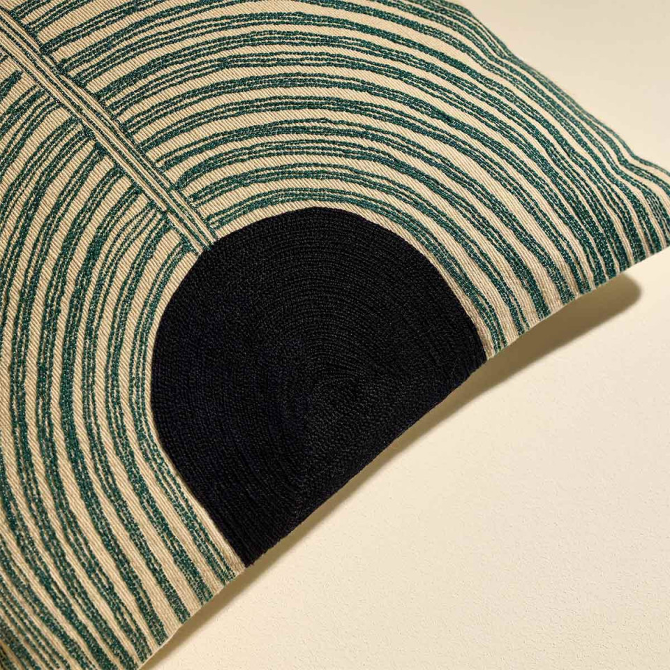 Coussin en Laine et Coton MIRAGE  