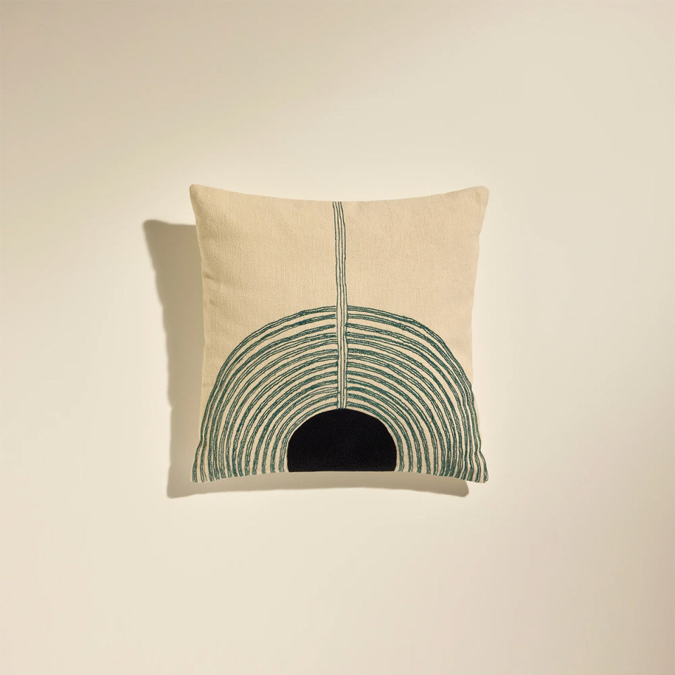 Coussin en Laine et Coton MIRAGE  