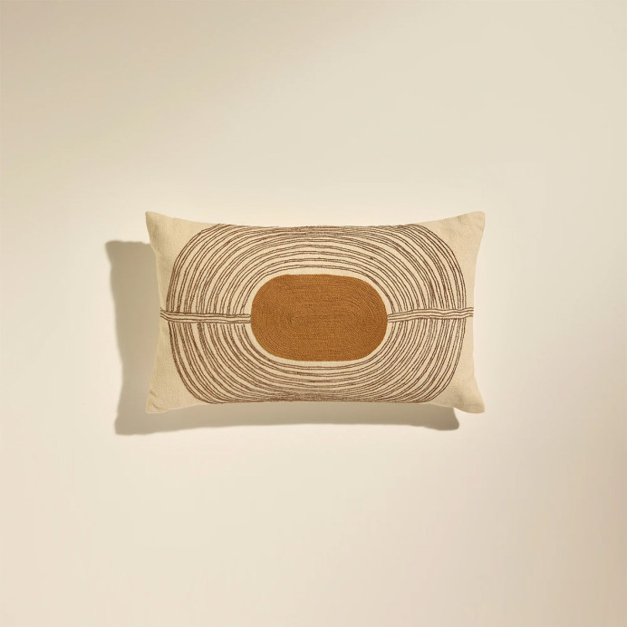 Coussin en Laine et Coton MIRAGE - Maison Sarah Lavoine | Impression lin
