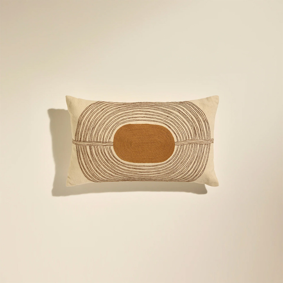 Coussin en Laine et Coton MIRAGE  