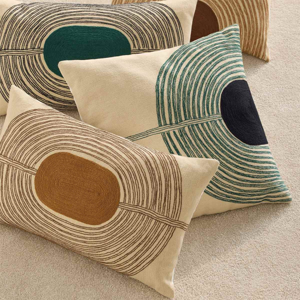 Coussin en Laine et Coton MIRAGE  