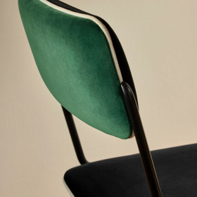 Chaise en Velours DOUBLE JEU
