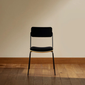 Chaise en Velours DOUBLE JEU