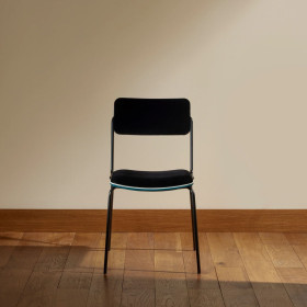 Chaise en Velours DOUBLE JEU